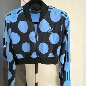 Pharrell Williams x adidas Originals Big Polka Dots Crop Track Jacket